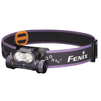Налобный фонарь FENIX HM65R-T V2.0 фиолетовый